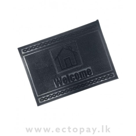 Welcome Rubber Home carpet oval 23" x 12.25"
