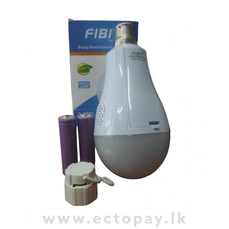 FIBIT EMERGENCY BULB 20W (Include 2 battery)