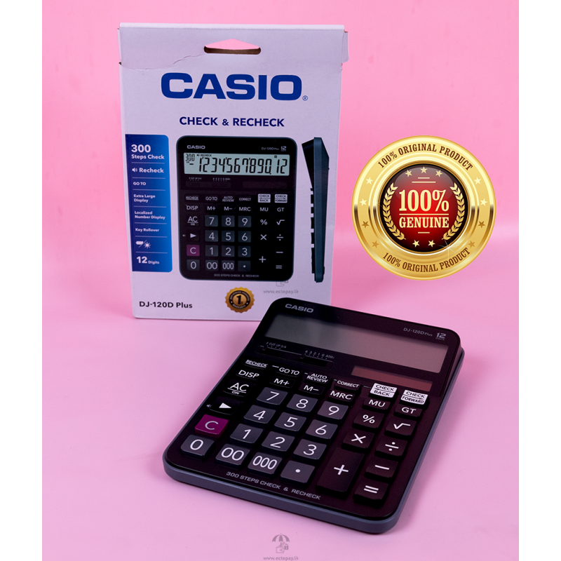 CASIO CALCULATOR CHECK &a...