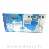 OZONE Easy Magic Floor Mop full set 360 Degree Bucket 100% Microfiber Spin Spinning Rotating Head