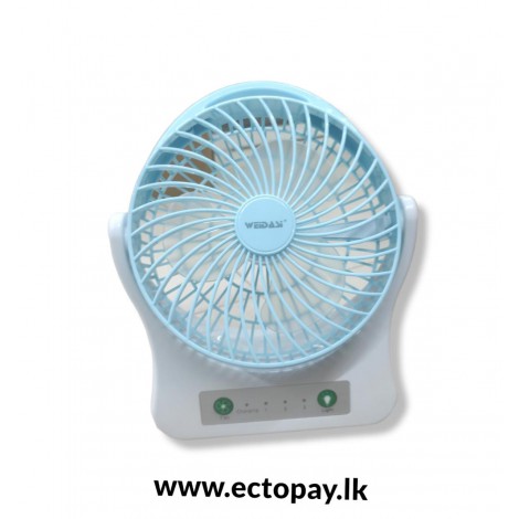 WEiDASi Rechargeable Emergency Fan 7.5" WD-202