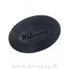 Welcome Rubber Home carpet oval 23" x 12.25"